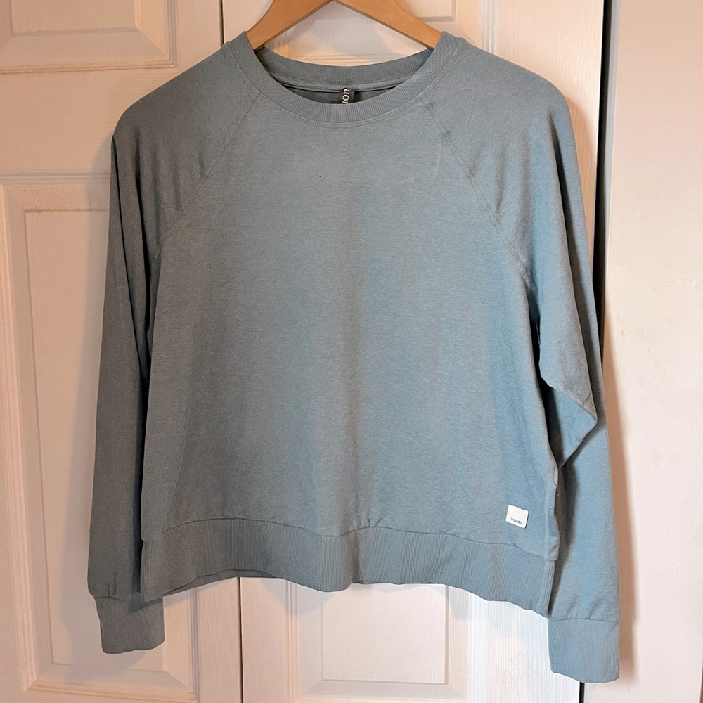 Vuori Sky Blue Relaxed Sweatshirt